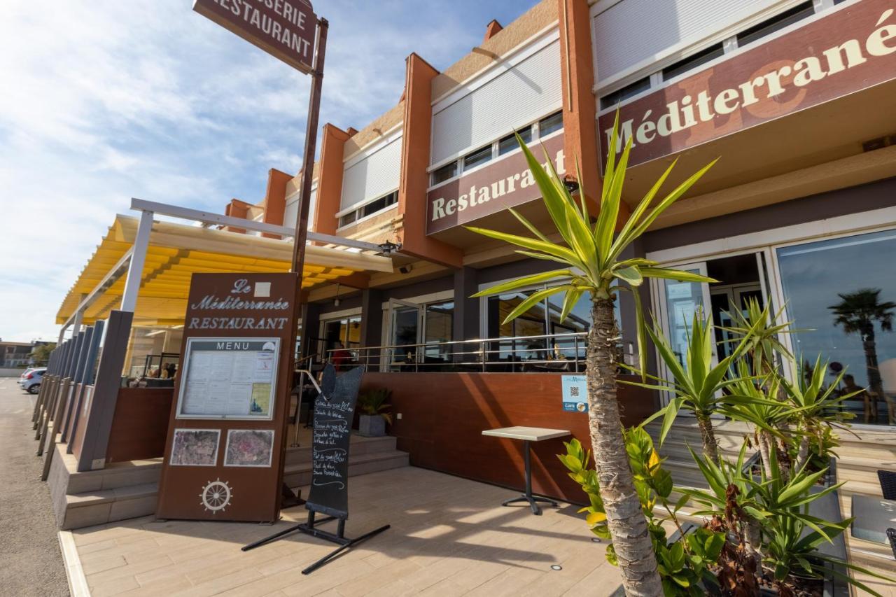 Logis Hotel & Restaurant Mediterranee Port-la-Nouvelle Kültér fotó